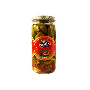 خيار مخلل حار مميز 720 جرام زجاج (همداني) خيار مخلل حار مميز 720 جرام زجاج (همداني)